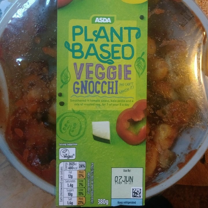 ASDA veggie Gnocchi Review abillion