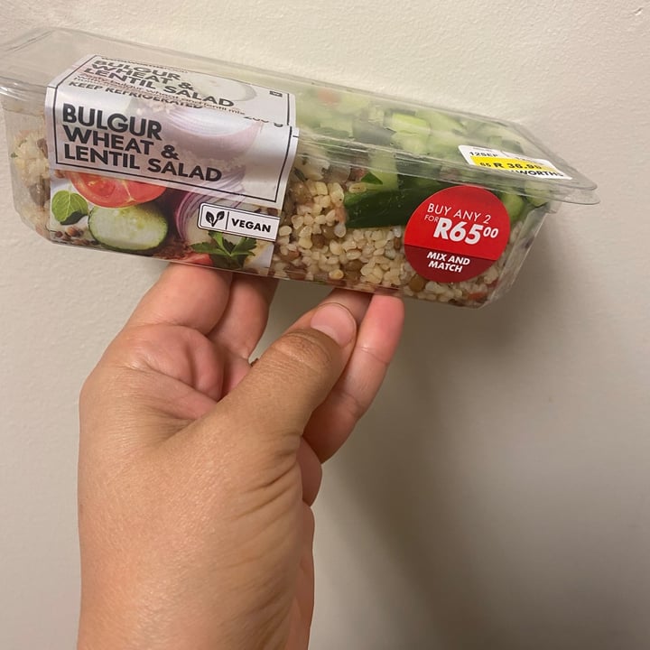 photo of Woolworths Food Bulgur Wheat & Lentil Salad shared by @anza on  10 Sep 2021 - review