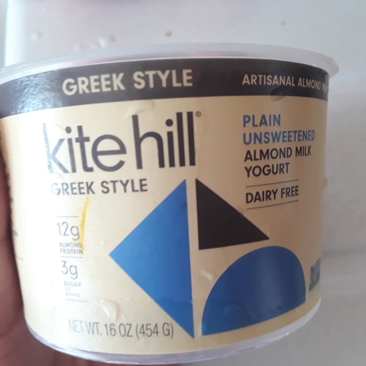 Kite Hill Plain Unsweetened Almond Milk Greek Style Yogurt Review