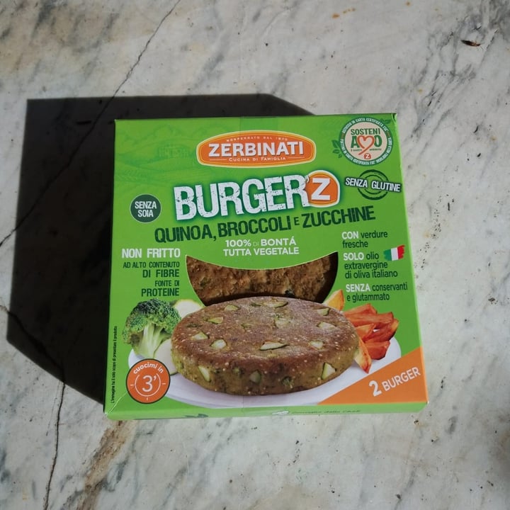 Zerbinati Burger'Z Quinoa, Broccoli e Zucchine Review abillion