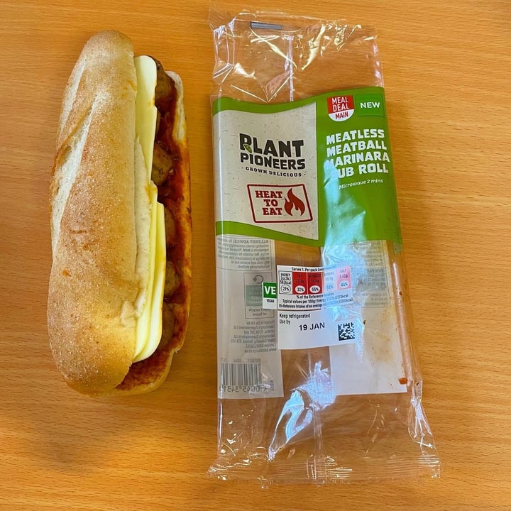 Plant Pioneers Meatless Meatball Marinara Subroll Reviews abillion