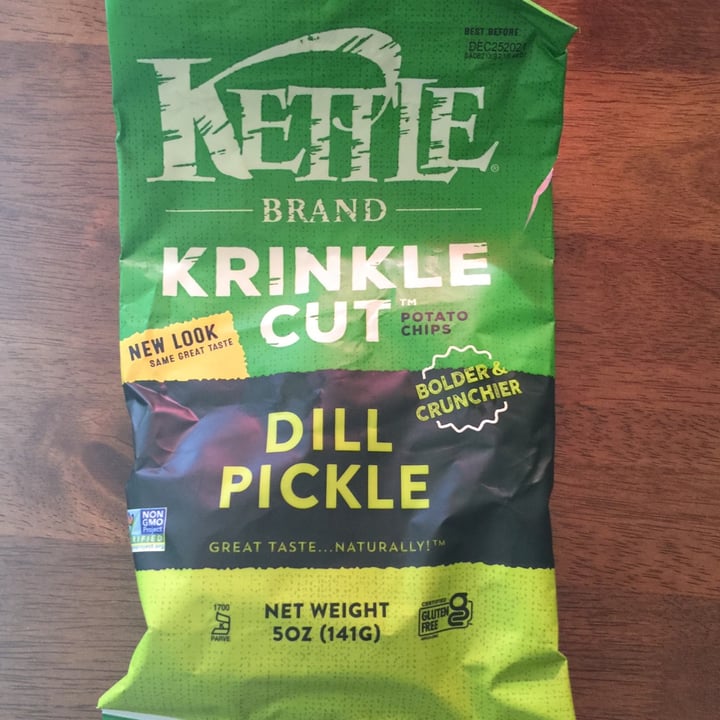 Kettle Brand Krinkle Cut Dill Pickle Review abillion
