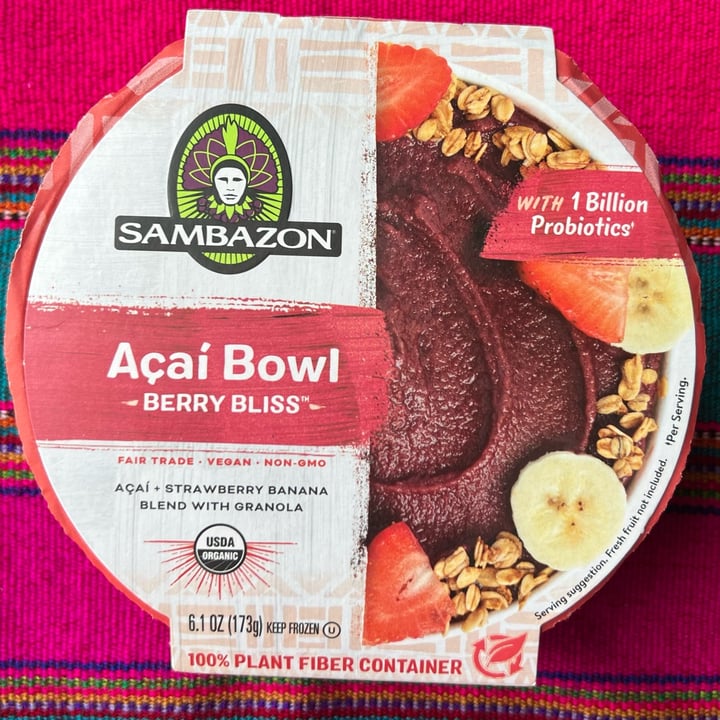 Sambazon Açaí Bowl Berry Bliss Reviews abillion