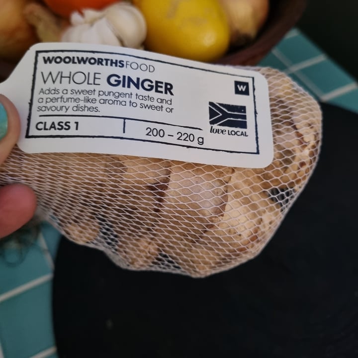 Woolworths Food Fresh ginger Review abillion