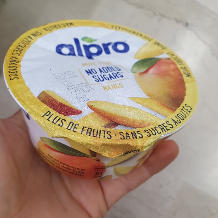 Alpro Mango Yogurt No Added Sugars Review abillion