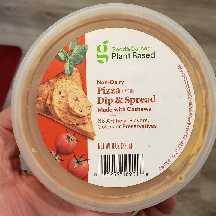 Good & Gather NonDairy Pizza Flavored Dip and Spread Review abillion