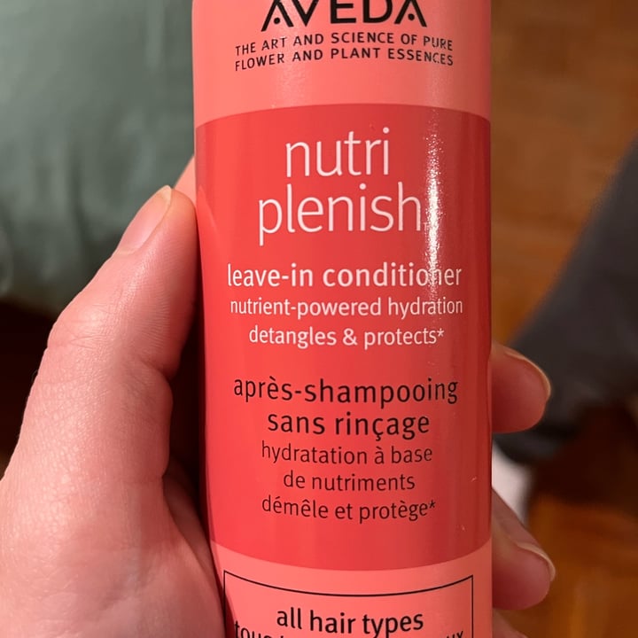 Aveda Nutriplenish Leavein Conditioner Review abillion