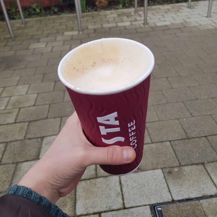 Costa Coffee United Kingdom Oat Milk Latte With Hazelnut Syrup Review
