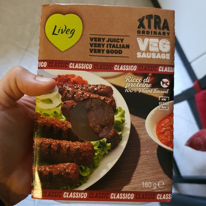 review photo of Liveg Xtra Ordinary Veg Sausage shared by @elibratti on 10 Jul 2022 - review