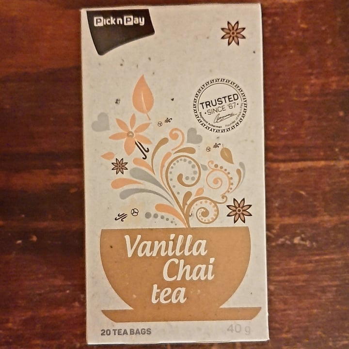 Pick n Pay Vanilla chai tea Reviews | abillion