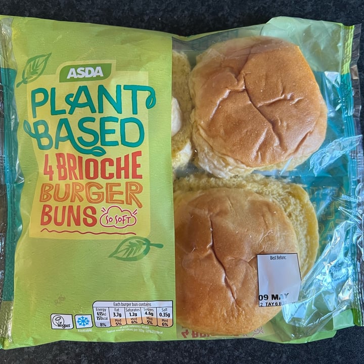 ASDA Brioche Burguer Buns Review abillion