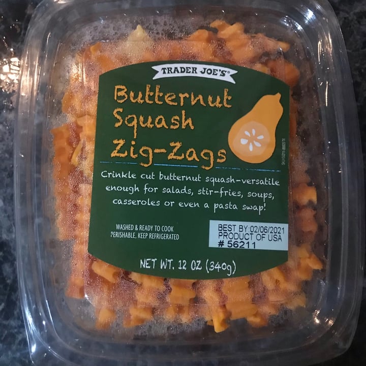 Trader Joe's Butternut Squash Zig Zags Review abillion