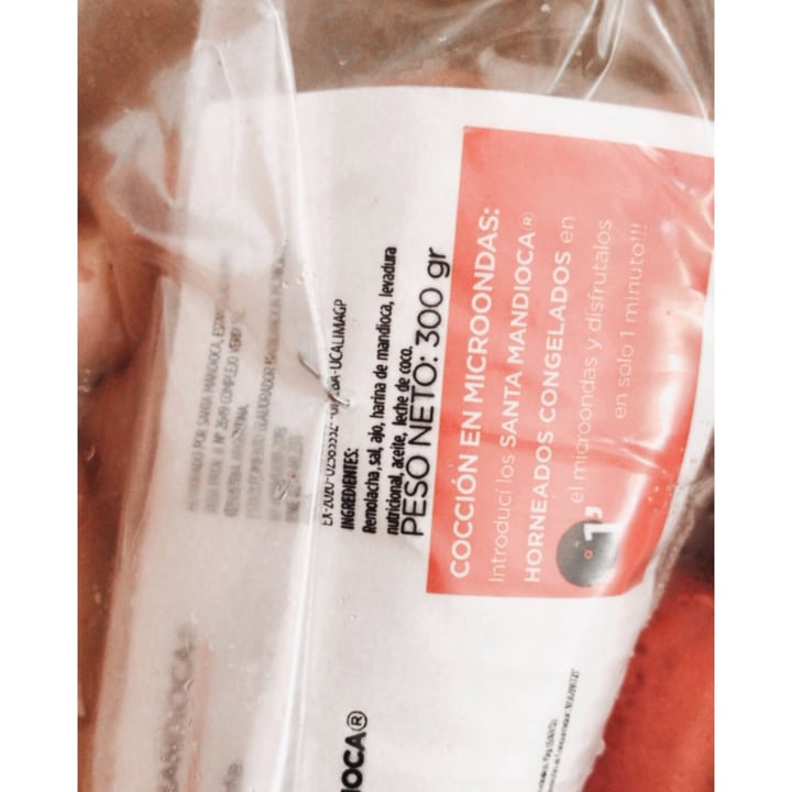 review photo of Santa Mandioca Chipa vegano con queso de remolacha shared by @sarafeit on 27 Dec 2020 - review