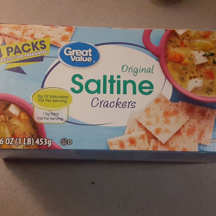 Great Value Original Saltine Crackers Review abillion