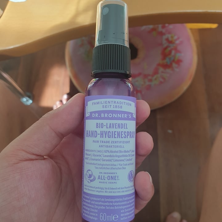 Dr. Bronner's Lavender Organic Hand Sanitizer Review abillion