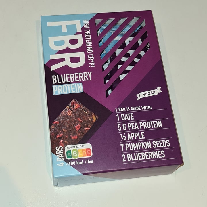 FBR blueberries protein bar Review abillion