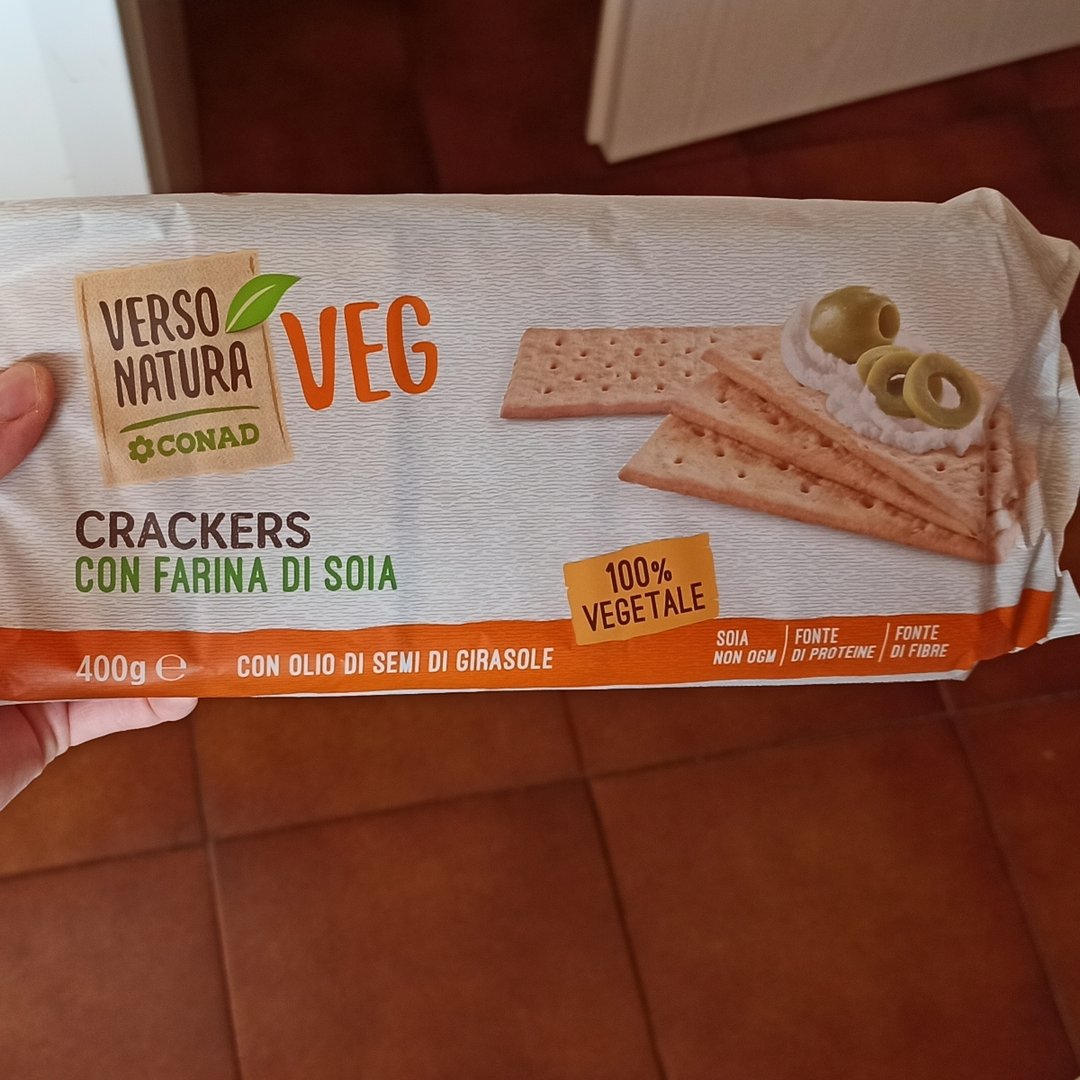 Verso Natura Conad Veg Crackers Con Farina Di Soia Reviews | abillion