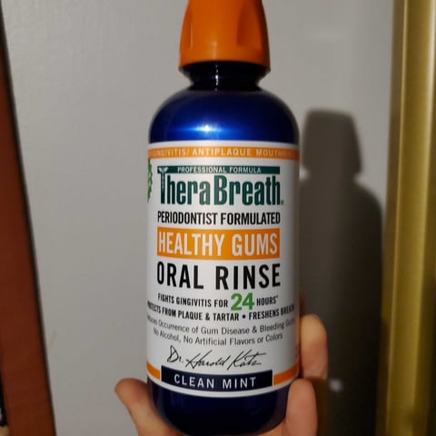 TheraBreath Clean mint healthy gums oral rinse Reviews | abillion