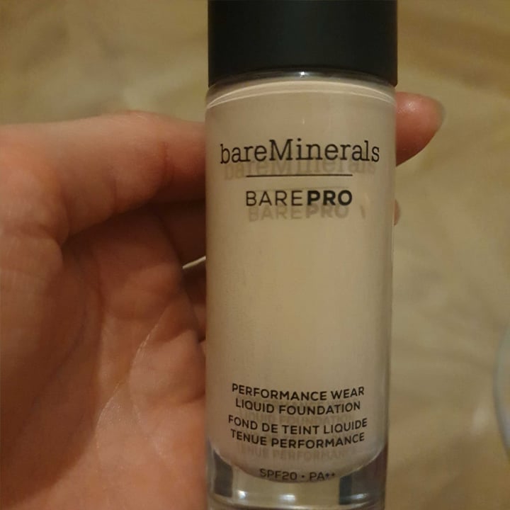 bareMinerals Barepro performance wear liquid foundation Review abillion
