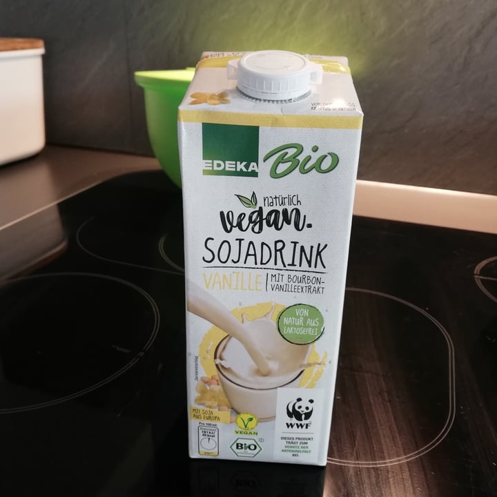 review photo of Edeka Bio Sojadrink Vanille shared by @monstera on 30 Aug 2022 - review