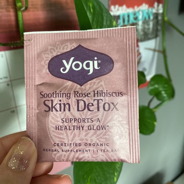 Yogi Soothing rose hibiscus skin detox Review abillion