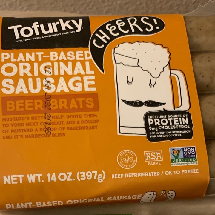 Tofurky Bratwurst Review abillion