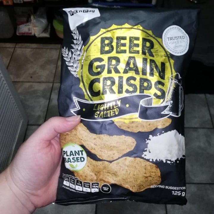 Pick n Pay Beer Grain Crisps Lightly Salted Review abillion