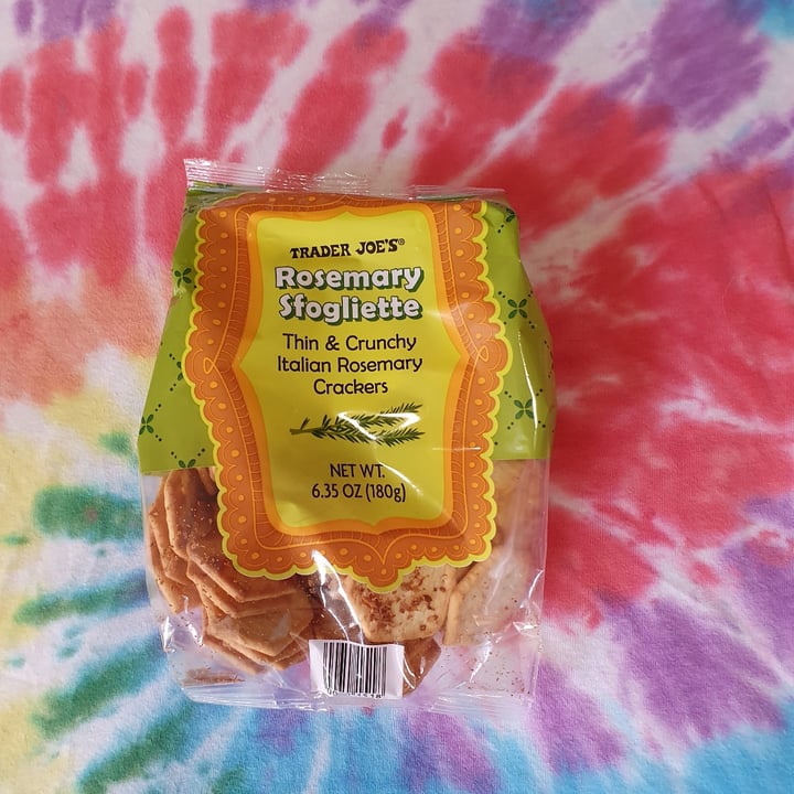 Trader Joe's Rosemary sfoliette crackers Review abillion