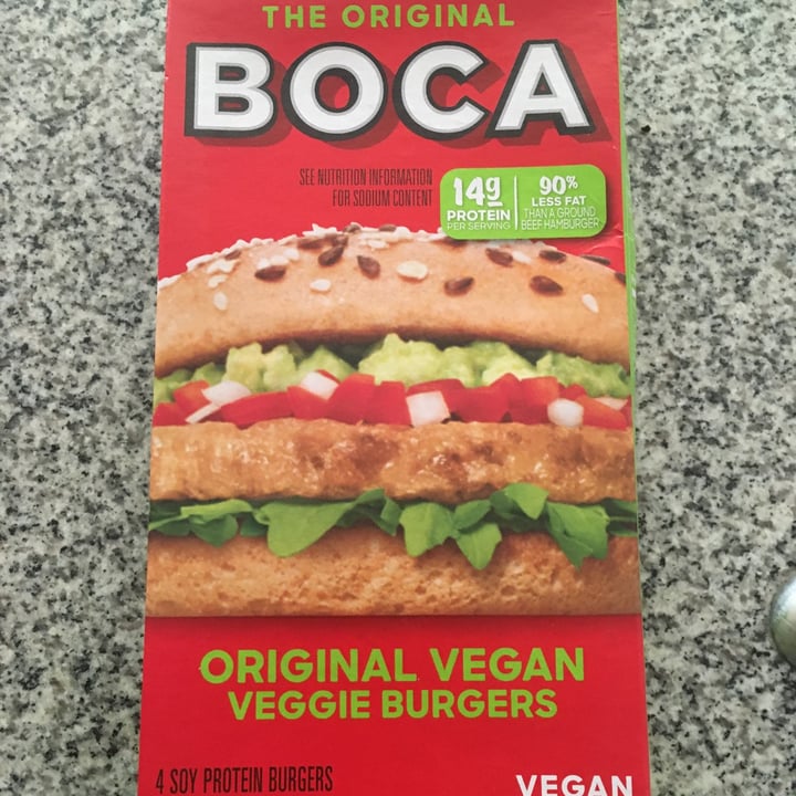 BOCA Original Vegan Veggie Burger Review abillion