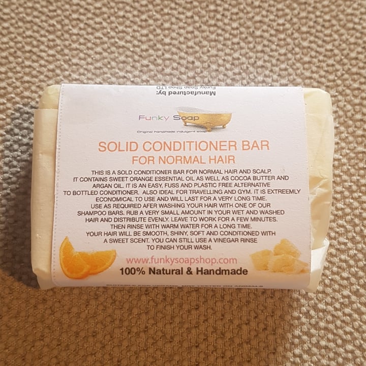 Funky Soap Shop Solid Conditioner Bar Review abillion