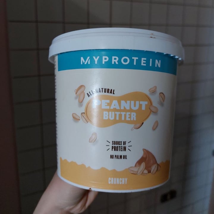 MyProtein All Natural Peanut Butter Crunchy Review abillion