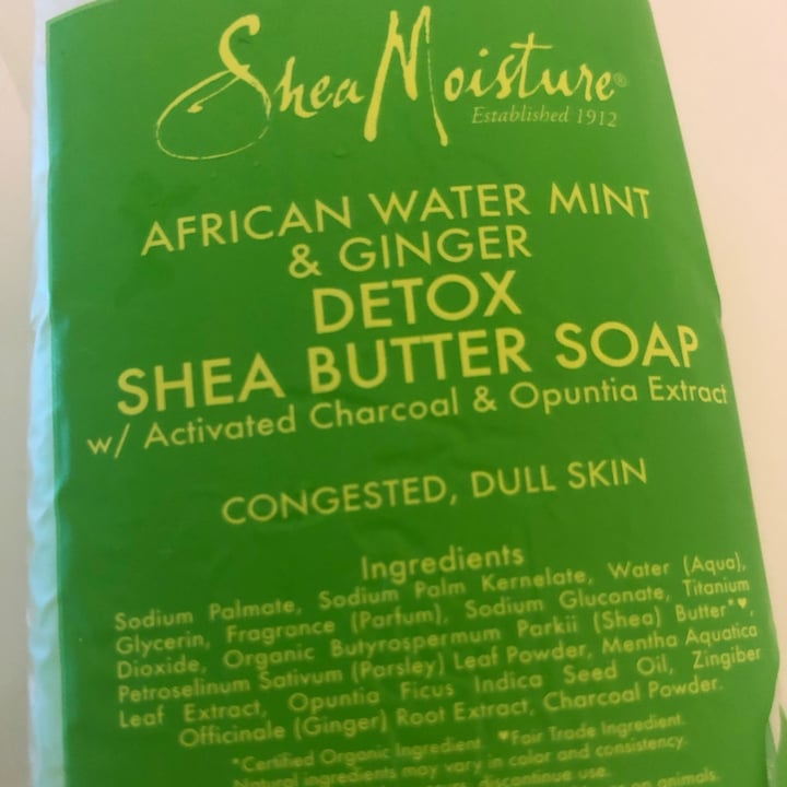 SheaMoisture Detox Shea Butter Soap Review abillion