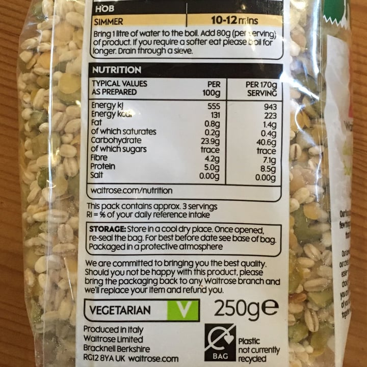Waitrose Quick Cook Barley Mix Review abillion