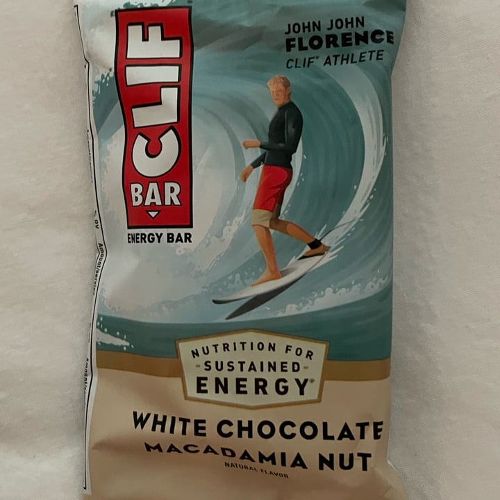 Clif Bar white chocolate and macadamia nut Review abillion