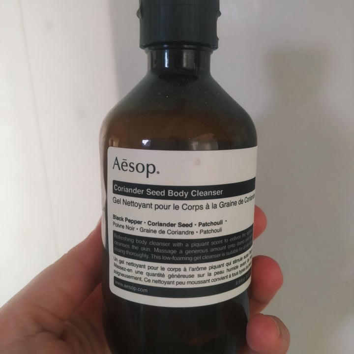 Aēsop Coriander seed Body Cleanser Reviews abillion