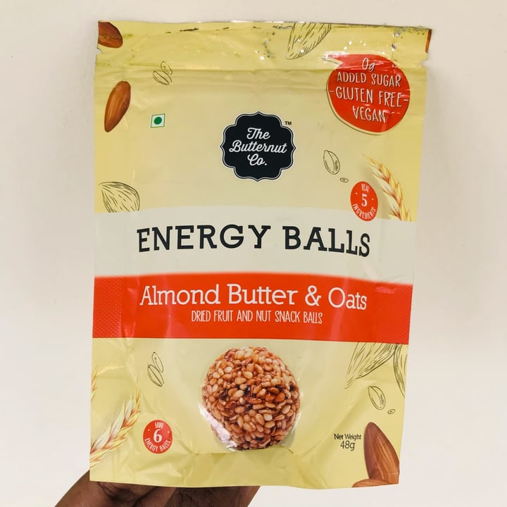 The Butternut Co. Energy Balls Almond Butter & Oats Reviews abillion