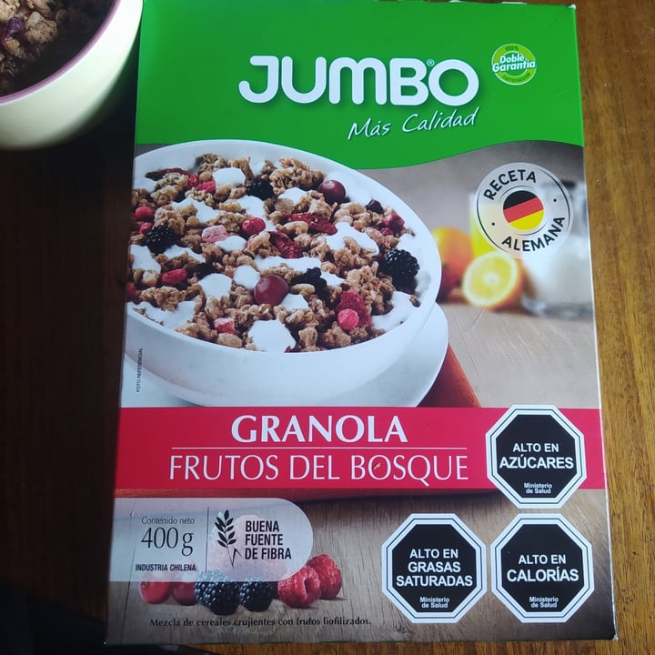 Jumbo Granola Frutos del bosque Review abillion