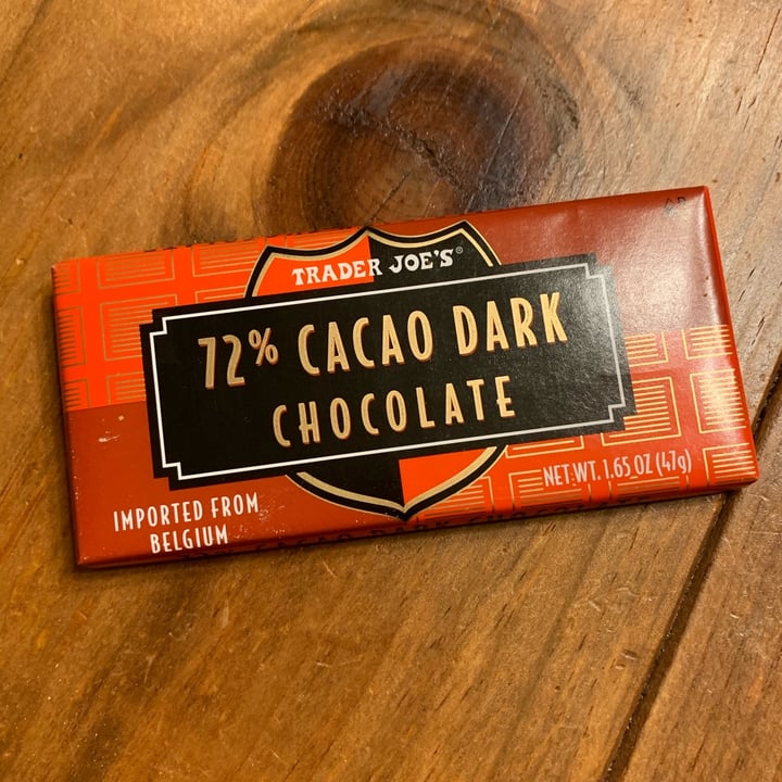 Trader Joe's 72 Cacao Dark Chocolate Bars Reviews abillion