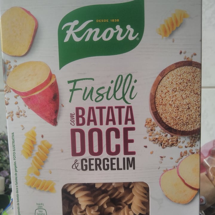 review photo of Knorr Fusilli com batata doce e gergelim shared by @cassiasilvamaio2022 on 08 May 2022 - review