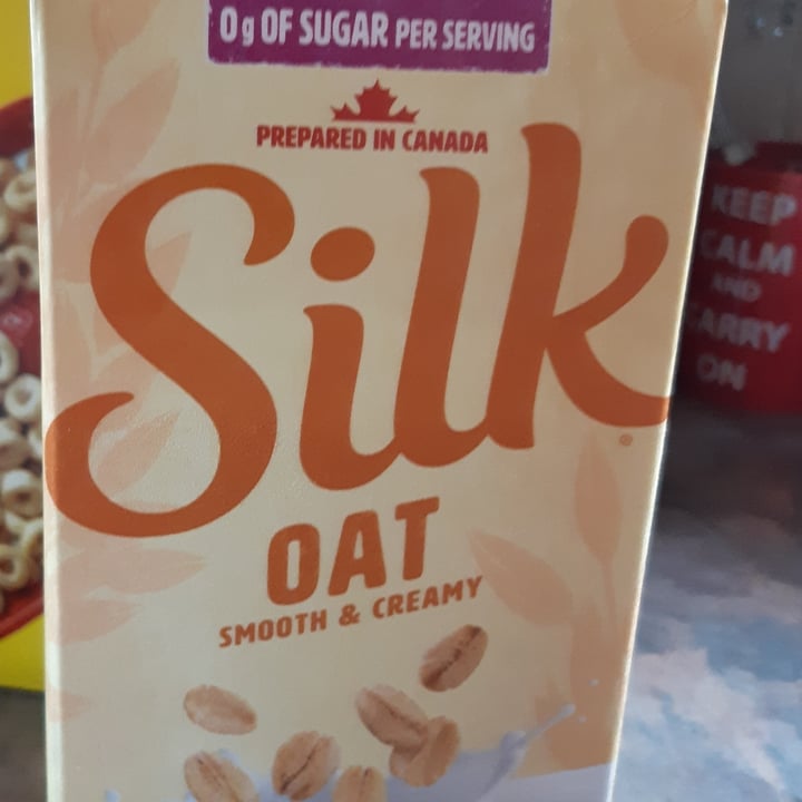 photo of Silk Oat milk unsweetened shared by @plantsinmytummy on  27 Jun 2021 - review