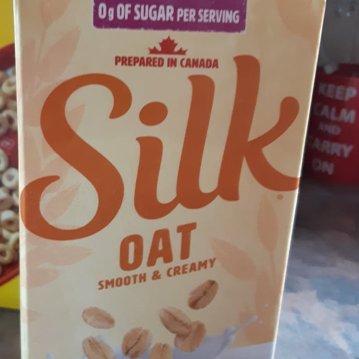 review photo of Silk Oat milk unsweetened shared by @plantsinmytummy on 27 Jun 2021 - review