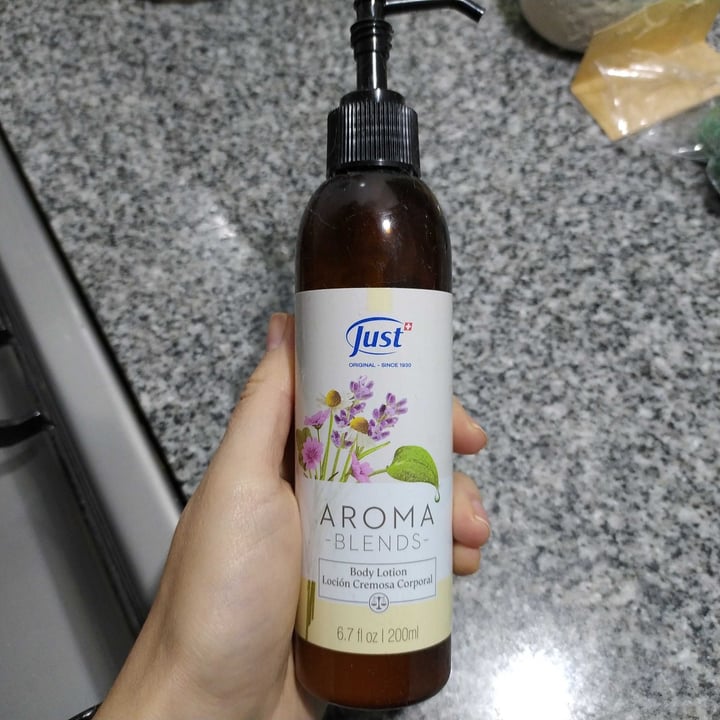 Just Loción Cremosa Aroma Blends Review abillion