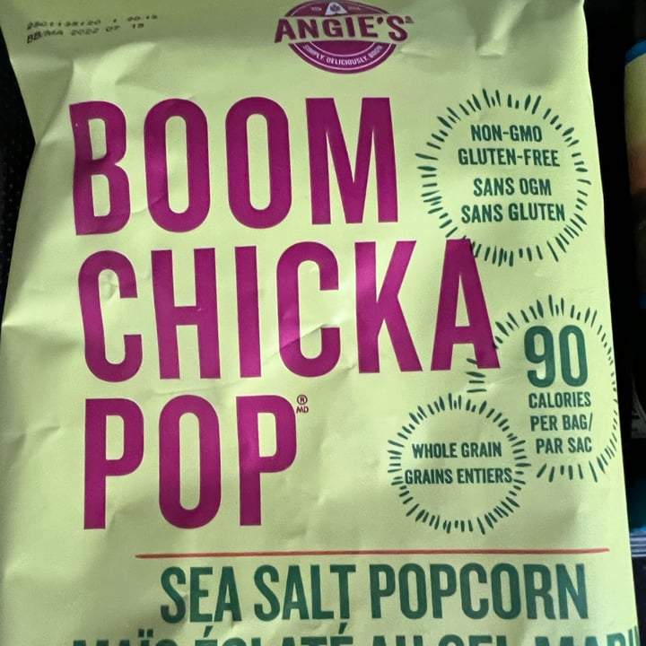 Angie’s Boom Chicka Pop Sea Salt Popcorn Reviews abillion