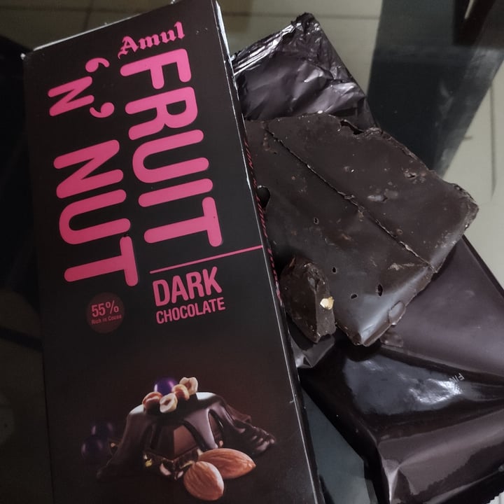Amul Fruit and Nut Dark Chocolate Reviews abillion