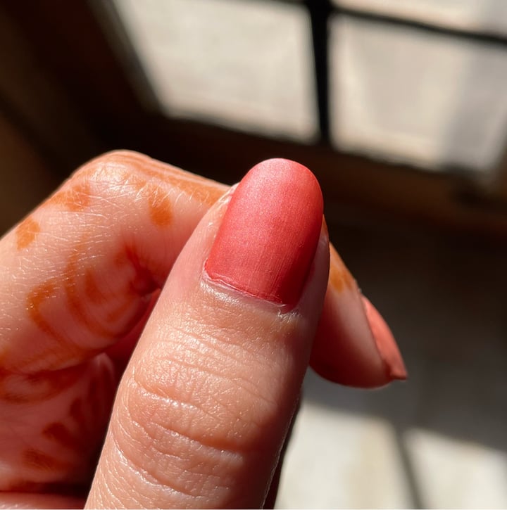 review photo of ASFA Halal Flamingo Peach Creme Matte (020) shared by @pahulnotpaul on 04 May 2022 - review