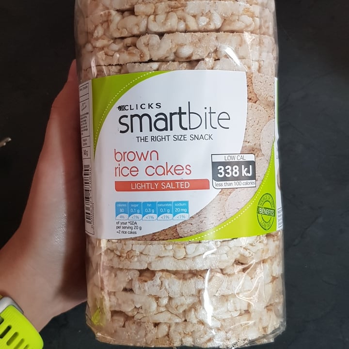Clicks smartbite brown rice cakes Reviews abillion
