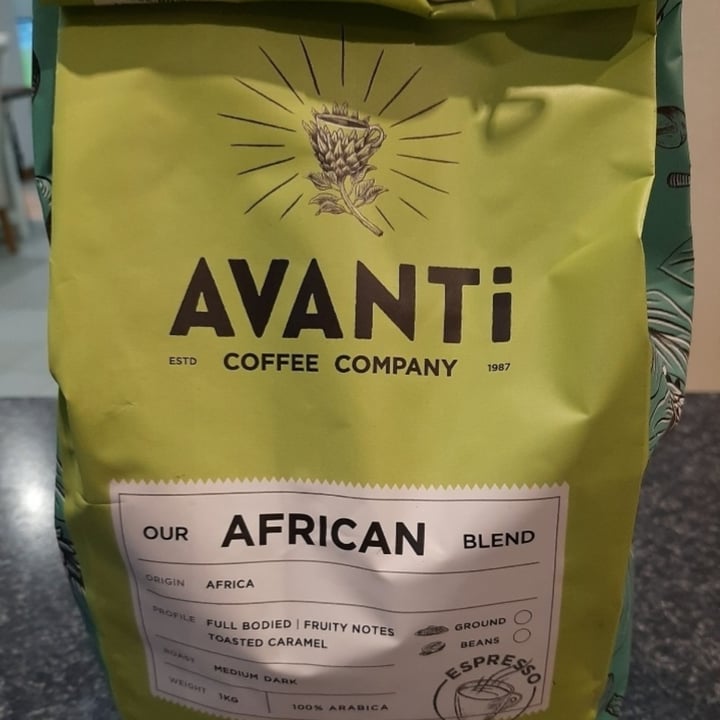 Avanti African blend coffee beans Review abillion