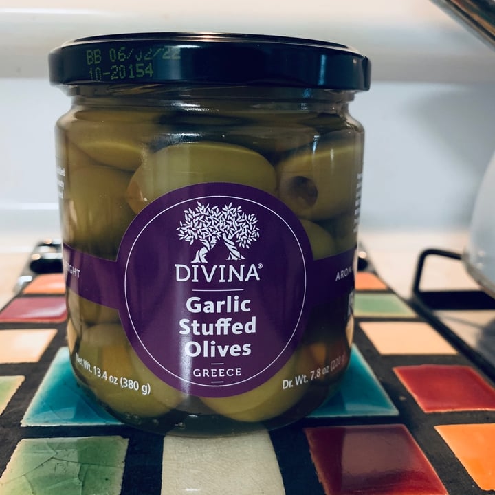 Divina Garlic Stuffed Olives Review abillion