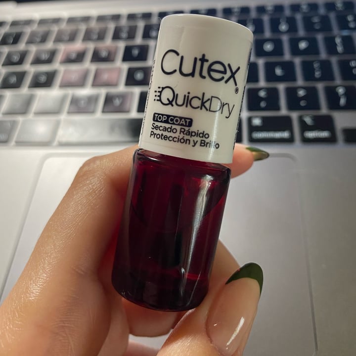 Cutex QuickDry TOP COAT Review abillion