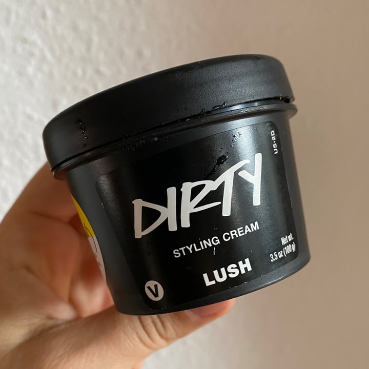 LUSH Fresh Handmade Cosmetics Dirty Styling Cream Review abillion